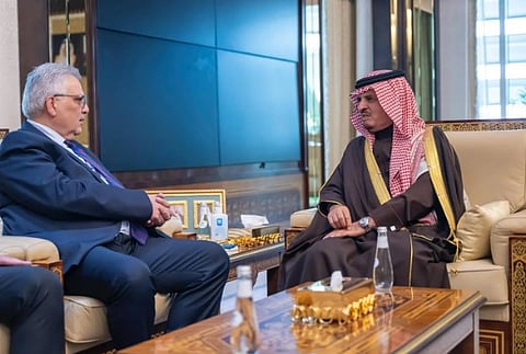 Vice Interior Minister Receives Palestinian Ambassador to Saudi Arabia
