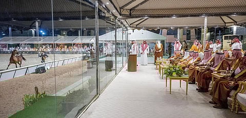 Qassim Governor Sponsors Closing of Arabian Horse Show