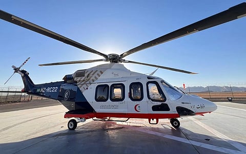 Hail Air Ambulance Medevacs Iraqi Pilgrim to King Salman Specialist Hospital
