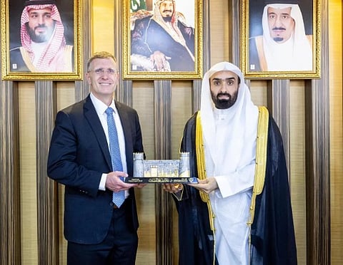 Board of Grievances President Receives Southern Methodist University Delegation
