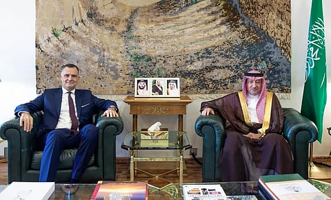Vice Foreign Minister Receives EU Ambassador to Saudi Arabia
