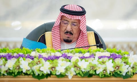 Custodian of the Two Holy Mosques Chairs Cabinet Session
