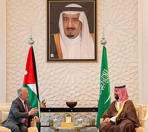 HRH the Crown Prince, King of Jordan Discuss Relations and Regional Issues
