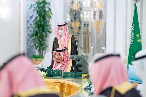 King Salman Chairs Saudi Arabia's Cabinet Session