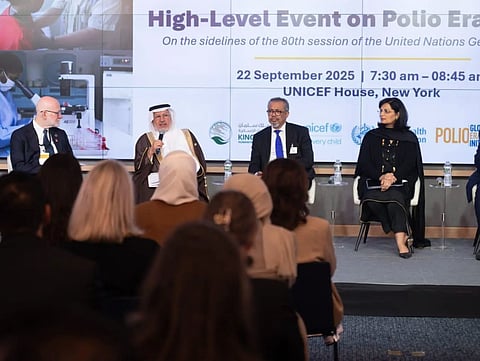 Saudi Arabia Highlights $500 Million Pledge to Polio Eradication Initiative at UNGA 80 Side Event