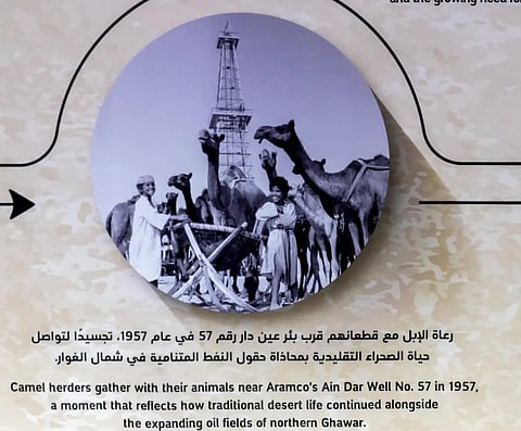 Historic Photographs Reveal Role of Camels in Building Saudi Arabia's Development Journey
