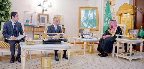 Qassim Region Governor Receives Japanese Ambassador
