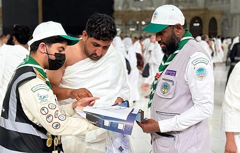 Scouts Enhance Worshipper Experience at Grand Mosque During Ramadan