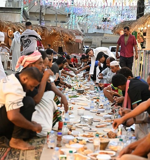 Jazan Neighborhoods’ Ramadan Tables Strengthen Intergenerational Bonds