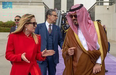 Italian Prime Minister Departs Jeddah