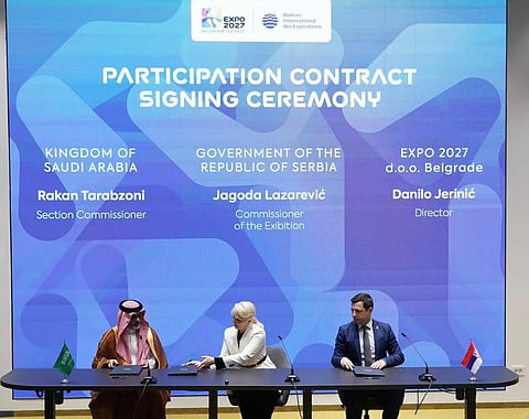 Saudi Arabia Signs Participation Contract for Specialized Expo 2027 Belgrade