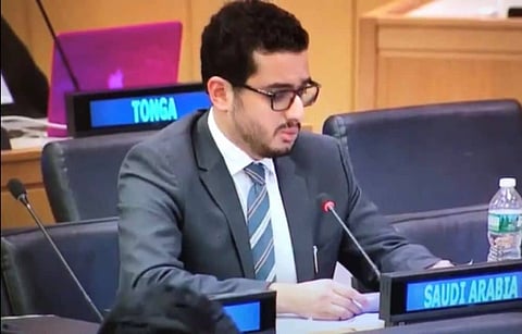 Saudi Arabia's Head of Media and Protocol Department in the delegation, Muhammad Al-Qadhi
