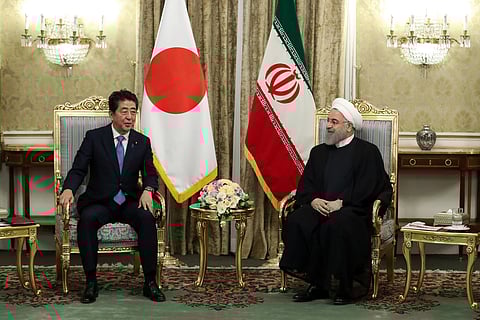 Japan says Abe's Iran trip not meant to mediate row with US