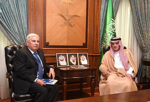 Saudi Arabia Minister of State for Foreign Affairs meets the US ambassador 
