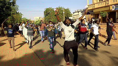 Tens of thousands protest to demand civilian rule in Sudan