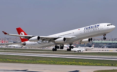 Passengers subdue chaotic man on board Turkish Airlines jet