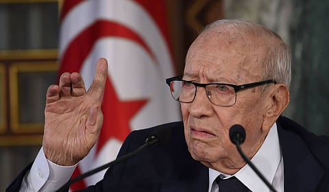 Tunisia announces a seven-day mourning following the death of President Essebsi
