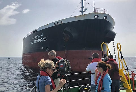 U.S. suspects Iran seized UAE-based tanker in Strait of Hormuz