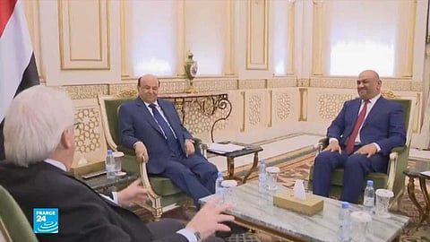 Yemeni president meets UN envoy