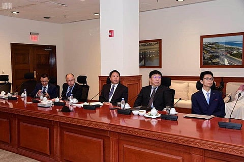 Saudi Arabia’s Technical Secretariat Meets with Chinese Delegation