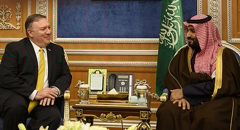 Saudi Crown Prince meets US Secretary of State