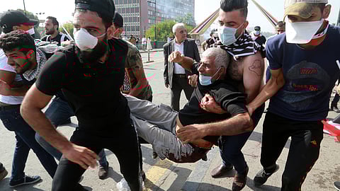 At least 40 killed as fresh protests engulf Iraq