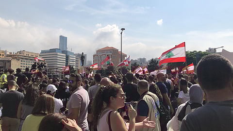 Lebanon's protesters turn on their leaders, breaking taboos