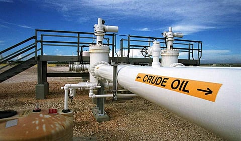Oil prices fell more than 5% over the past week. 