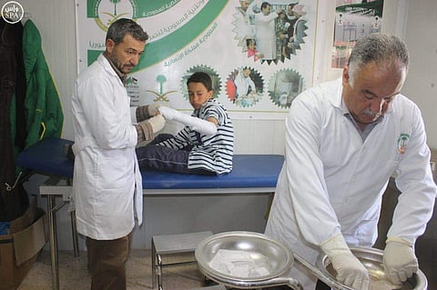 Saudi Arabia's General medical clinics in Zaatari camp treat more than 7,000 cases
