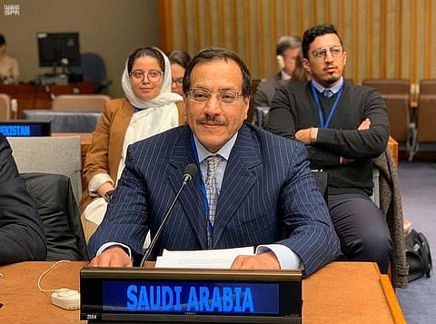 Prince Mansour bin Thanian, the Director of Development and Environment Department at the Ministry of Foreign Affairs 