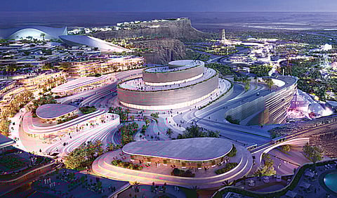 Work forges ahead on Saudi megaproject despite pandemic