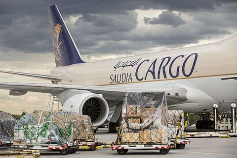 Saudia Cargo delivers goods and medical equipment