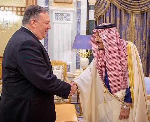 Pompeo wishes Saudi Arabia a “joyous” National Day