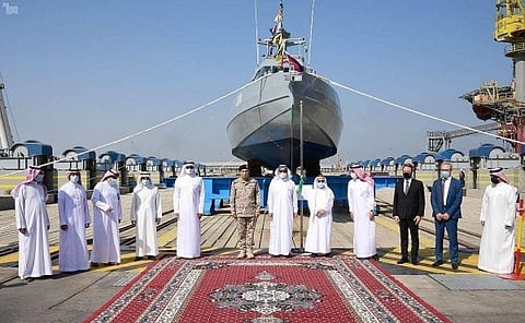 Saudi Arabia launches its first local-made fast interceptor boat