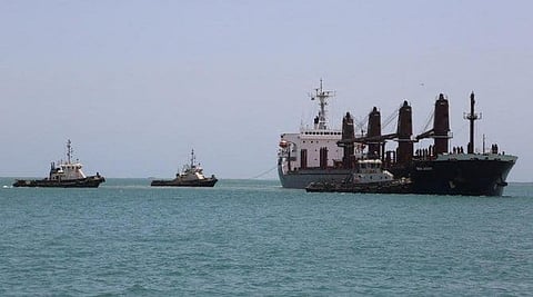 Houthi marine mine hits cargo ship in Red Sea: Arab coalition