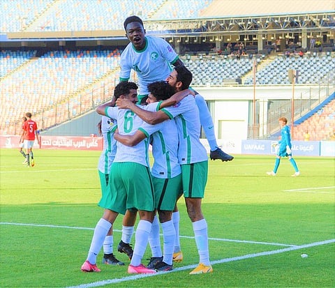 Saudi Arabia defeat hosts Egypt to reach final of 2021 Arab Cup U-20