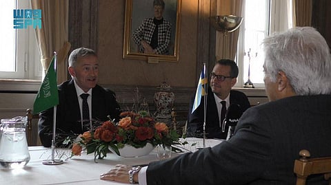 Saudi Arabia, Sweden Discuss Enhancing Economic Cooperation