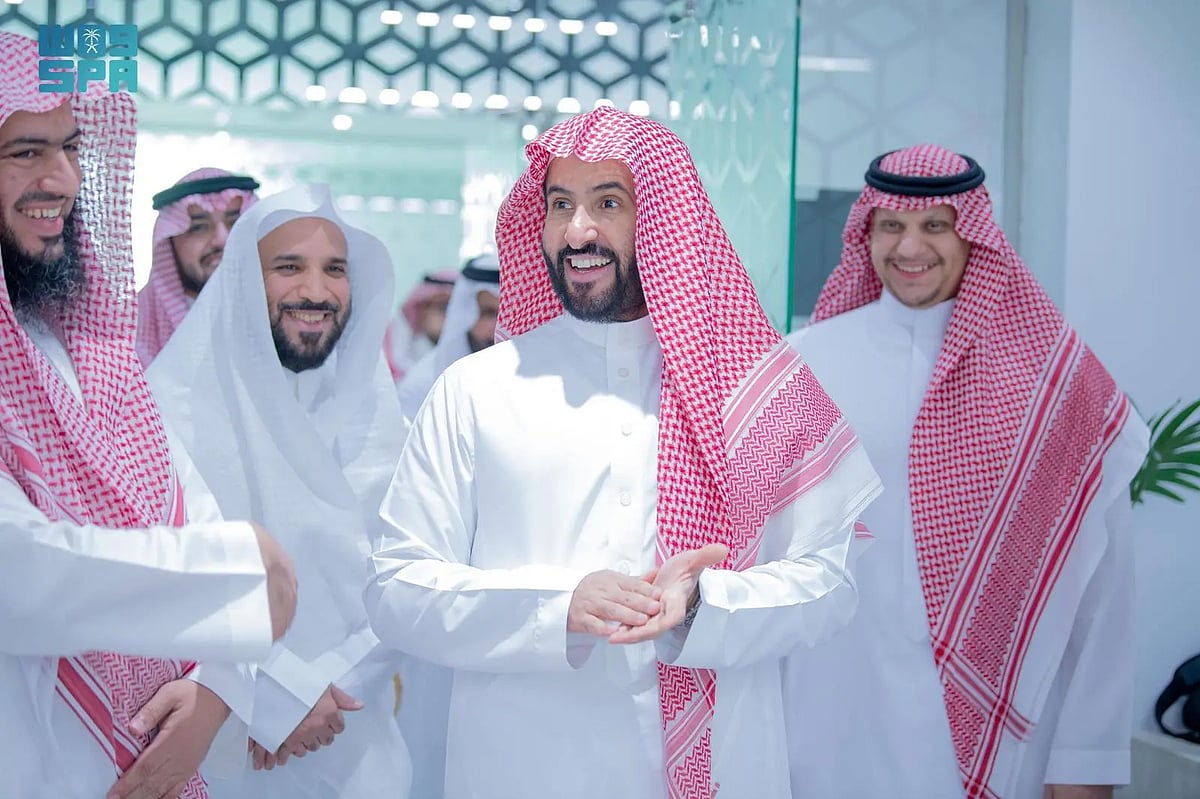 وزير العدل يطلع على سير العمل في المرافق العدلية بمنطقة الحدود الشمالية 