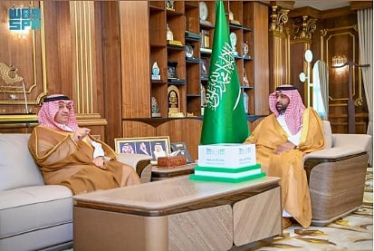 أمير جازان يستقبل وزير التعليم ويدشّن مشروعات تعليمية بأكثر من مليار ريال 