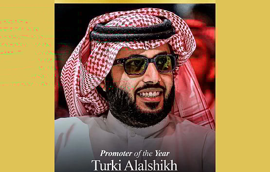 رئيس هيئة الترفيه يفوز بلقب «Promoter of the Year» لعام 2025 
