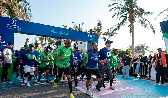 «التأمينات الاجتماعية» تختتم الجولة الرابعة من سباق تقدير للمشي في جدة 