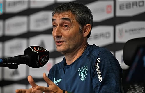 إرنستو فالفيردي: أتلتيك بلباو ليس المرشح الأبرز ولكن نسعى لتجاوز برشلونة