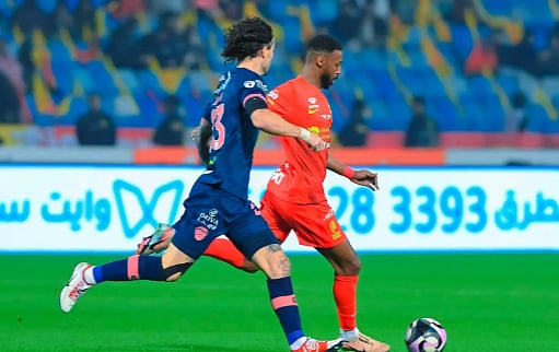 القادسية يهزم الفيحاء بخماسية نظيفة في الجولة الـ 15 من دوري المحترفين 