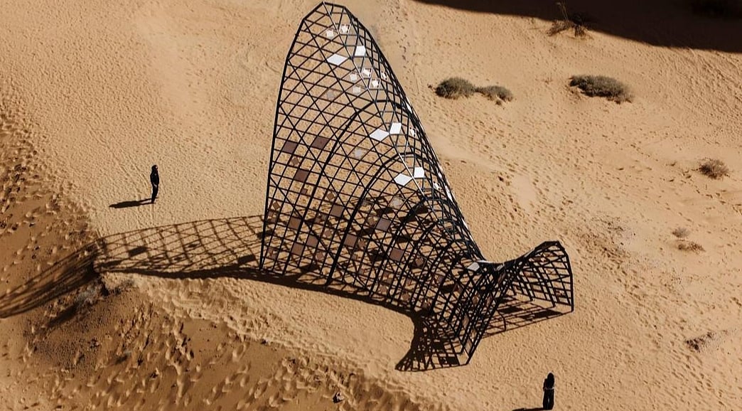 صحراء X العُلا 2026 تفتح أبوابها للزوار بأعمال فنية إبداعية 
