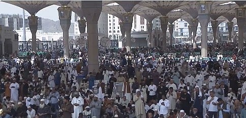 خطيب المسجد النبوي: اللهم احفظ بلاد المسلمين وكن لإخواننا في فلسطين واجبر كسرهم 