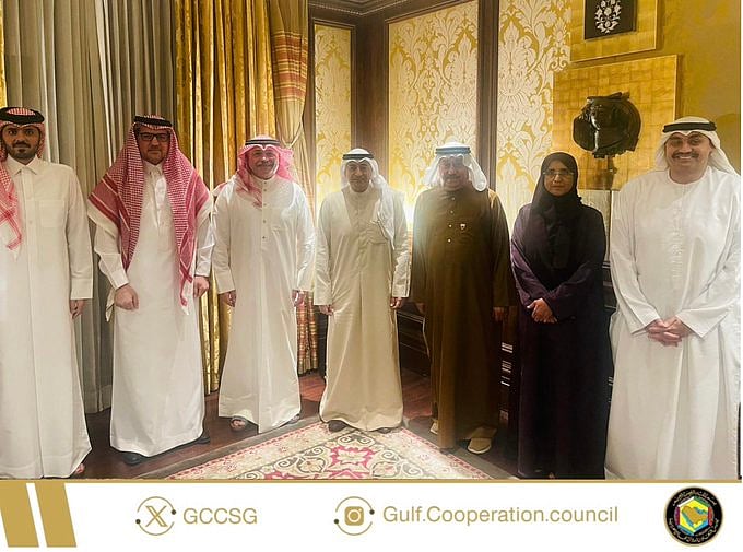 الأمين العام لمجلس التعاون يلتقي سفراء وممثلي سفارات دول الخليج في الهند 