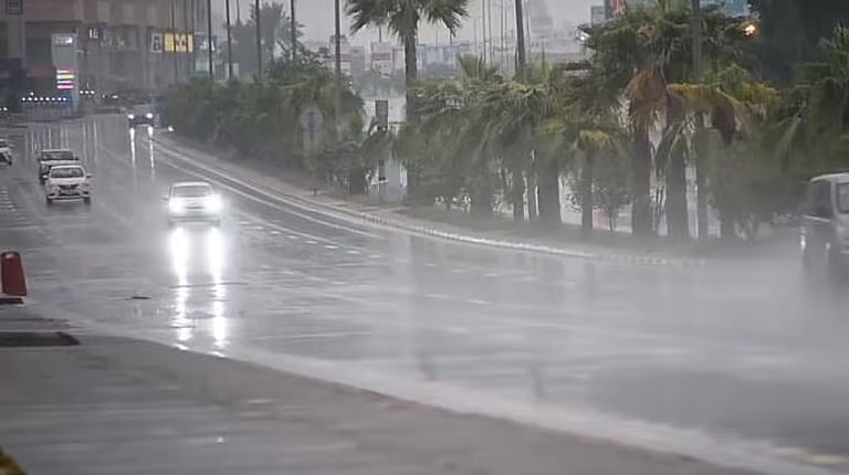 «البيئة»: عسير تسجّل أعلى كمية هطول أمطار بـ52,0 ملم بمطار أبها 