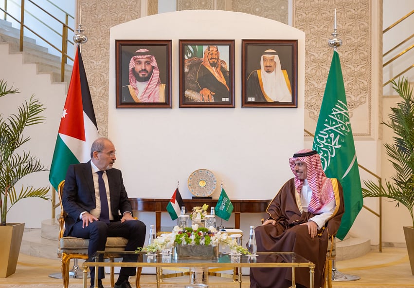 وزير الخارجية ونظيره الأردني يبحثان تطورات الأوضاع في سوريا وفلسطين