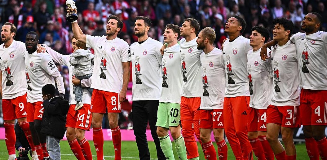 بايرن ميونيخ يتوج بلقب الدوري الألماني للمرة الـ35 قبل نهاية الموسم بأربع جولات