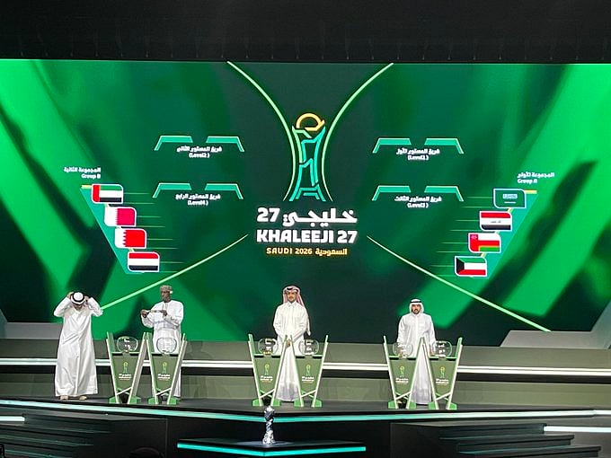 قرعة «خليجي 27».. المملكة في المجموعة الأولى مع العراق والكويت وعمان 